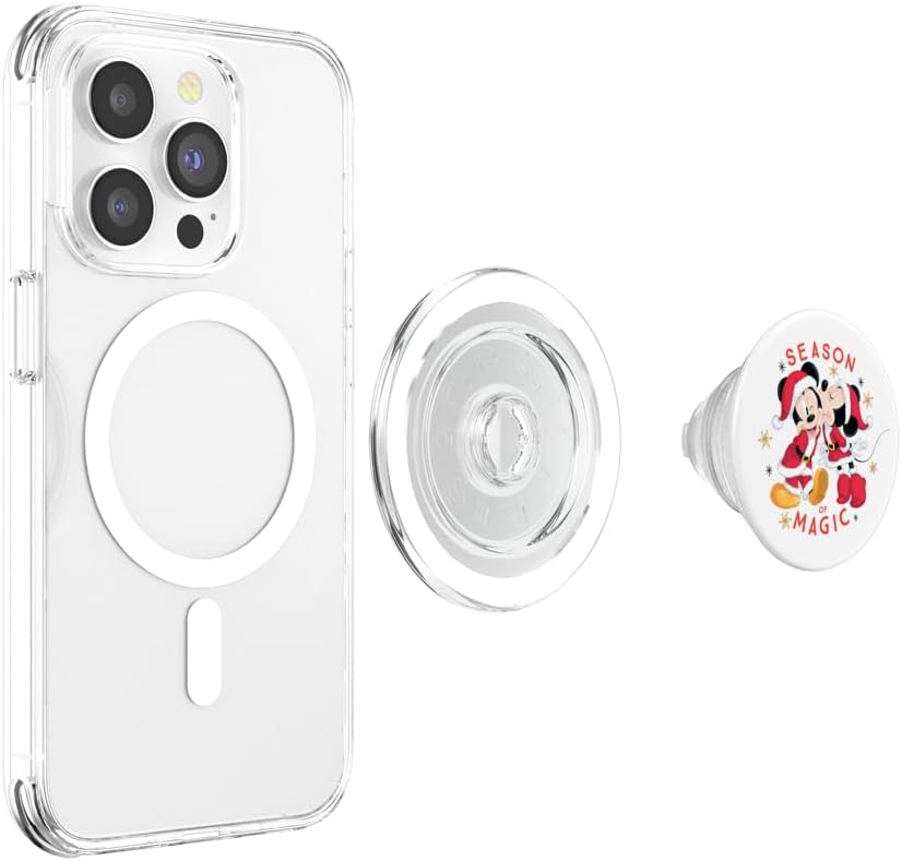 Disney Santa Mickey and Minnie Season of Magic PopSockets PopGrip for MagSafe