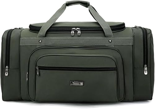 Nozuma ボストンバッグ 40-75L 大容量 3way ラゲッジバッグ 超軽量撥水加工 折りたたみ可能 シューズ収納付き メンズレディース兼用 (ブルー/大サイズ) 旅行・ジム・アウトドア・出張・修学旅行・合宿用