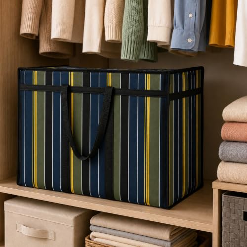 Image of PulGos Pack - 1 Extra Large Storage Bag | Heavy Duty Big Bag for Clothes
