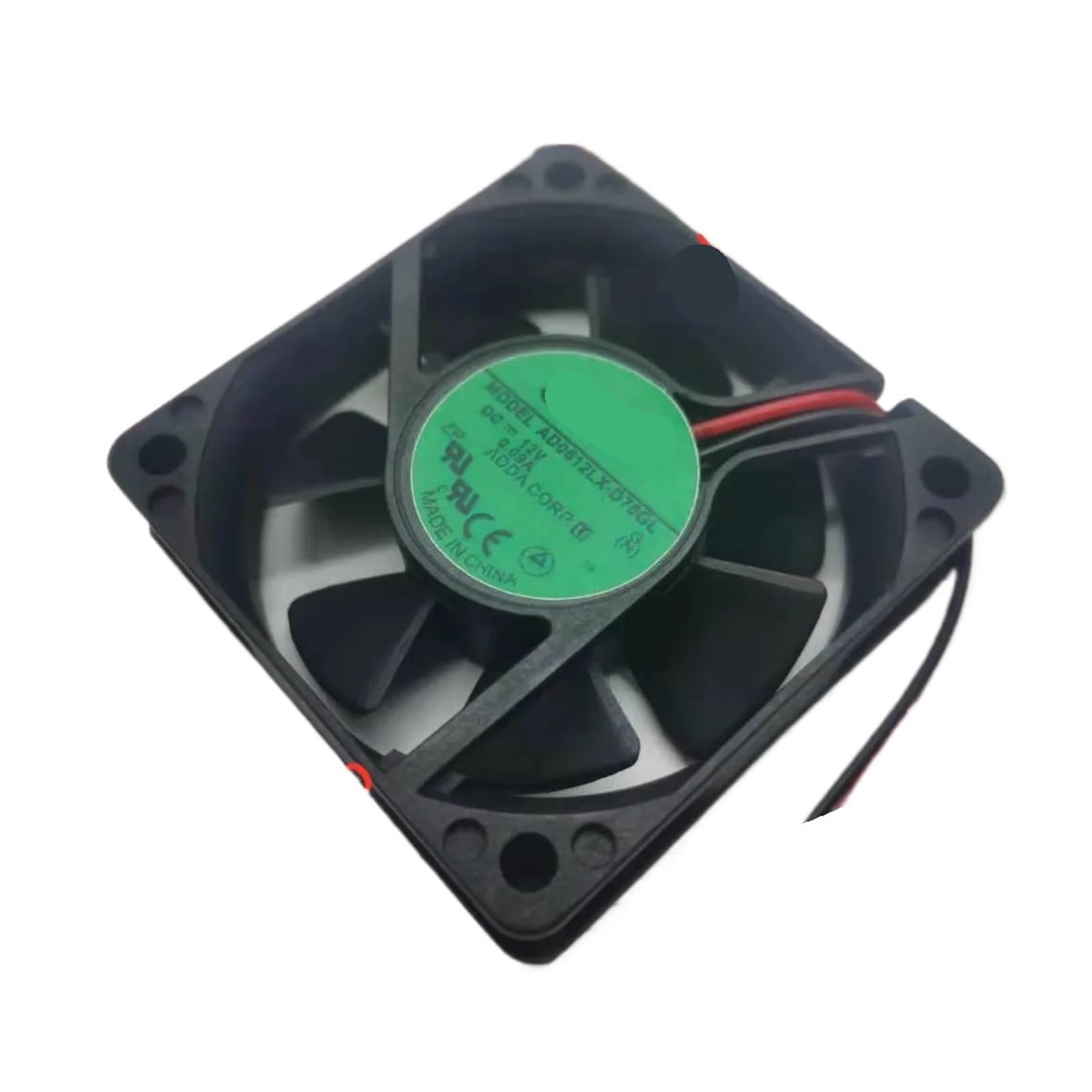 UITGVDQAT AD0612LX-D70GL DC 12V 0.09A 60x60x15mm 2-Wire Server Cooling Fan