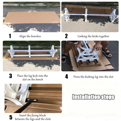 Banc à langer et tabouret de douche plastique ABS pour zone humide - 7
