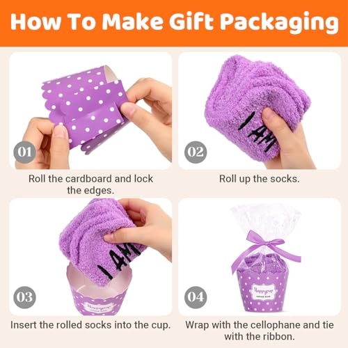 Image of HAPPYPOP Birthday Gift Ideas for Women - Socks for 20-30 Year Olds Women