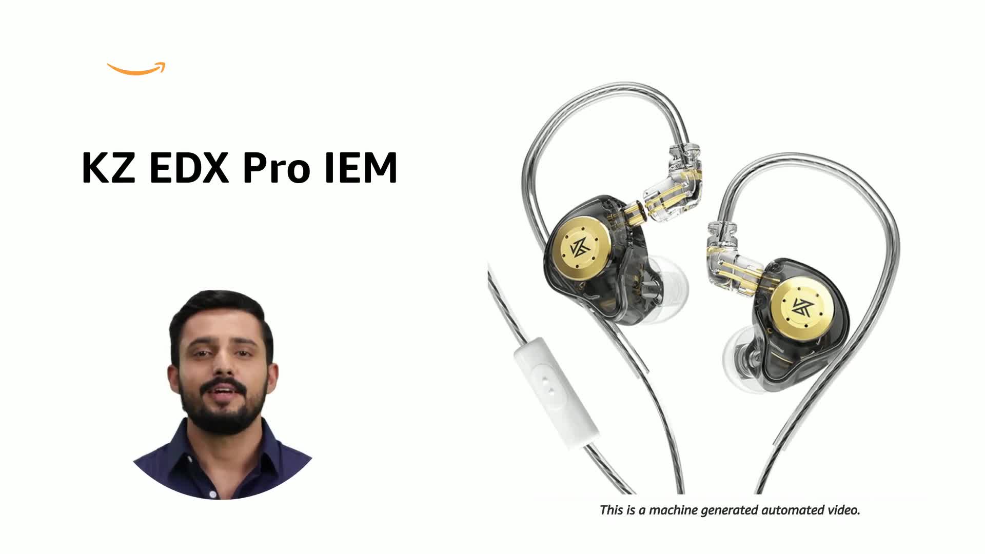 Concept Kart KZ EDX Pro IEM Earphone, Dual Magnetic Dynamic Driver