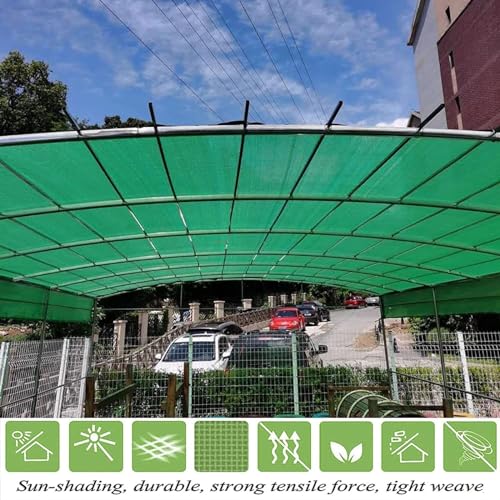 Filet d'ombrage durable 8x20m haute densité pour grande serre de jardin - 7