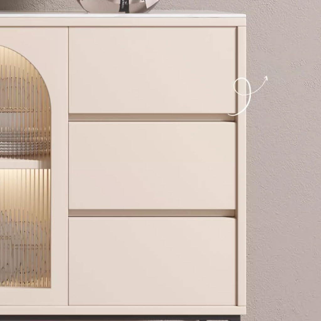 Entryway Cabinet Restaurant Sideboard Living Room Tea Cabinet Home Kitchen Chest of Drawers Tableware Storage Cabinet Wine Cabinet Rack Sideboard Storage Cabinet