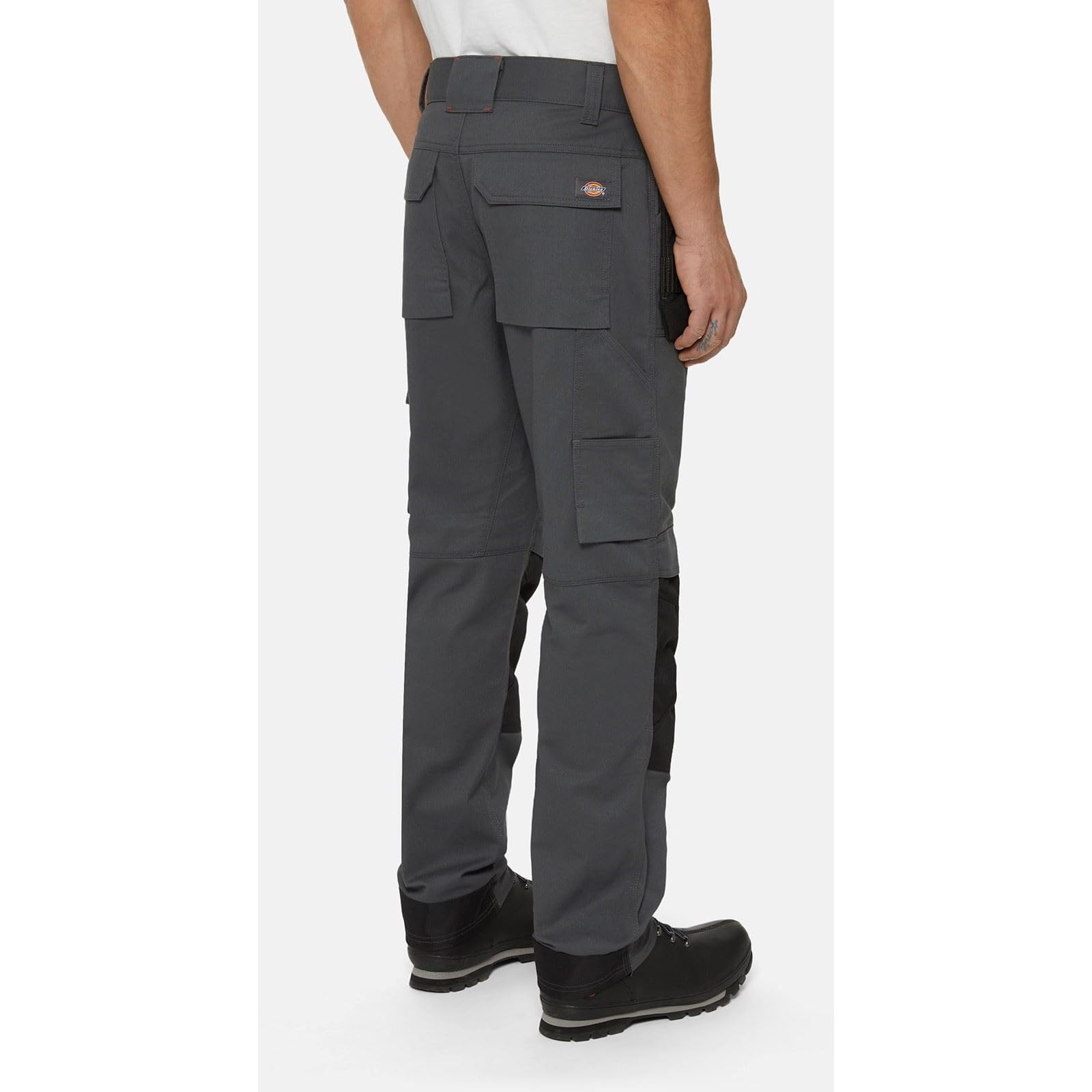 Dickies Multi Pocket Utility Poliestrowe Męskie Szare Spodnie Robocze