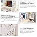 OSALADI Bookshelf Storage Rack Closet Organizers Storage Cabinet Organizer Shelf Shelf Display Desk Desktop