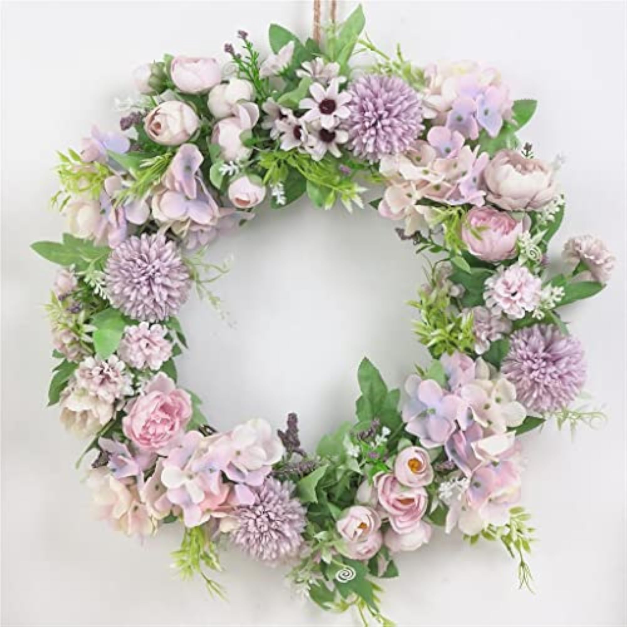 Flower Twig Door Wreath Artificial Garland Decor