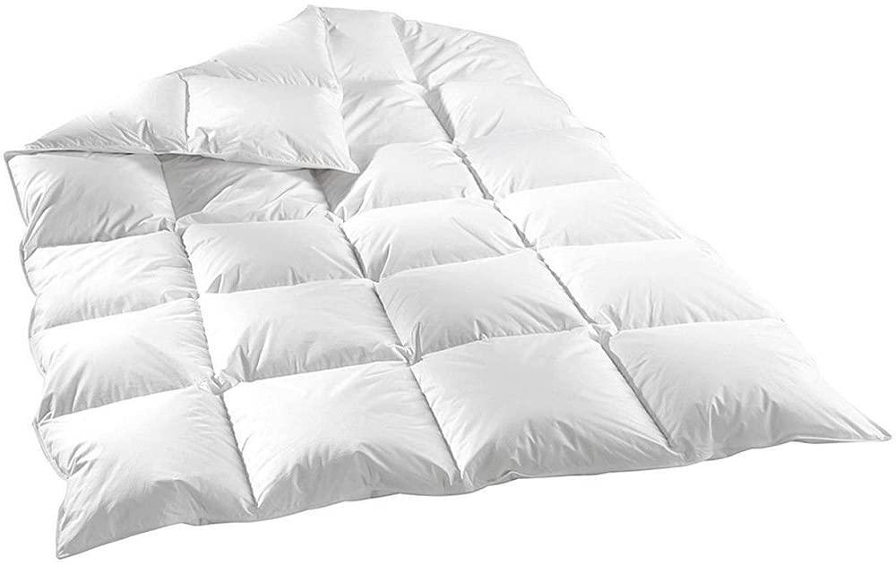 Fnyopki Édredon, Couette en Plumes d'oie et Duvet, Respirante Édredon