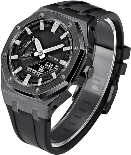 Kit GM2100 en acier inoxydable : boîtier métal et bracelet premium pour montre