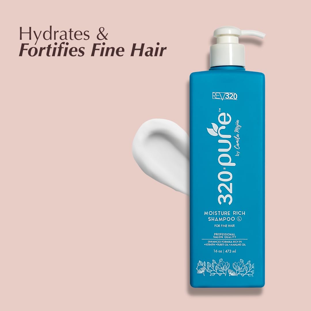 Amazon.com : 320Pure Moisture Rich Shampoo for Women 16oz Salon