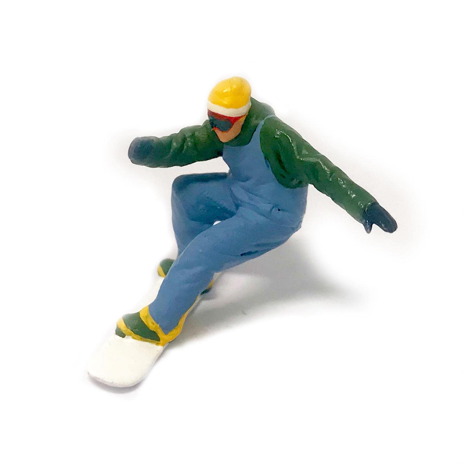 3 Pezzi Figurina Miniatura Personaggio Resinato Diorama Modellino Edificio Accessorio Decorativo Adatto per Decorazione Desktop Regalo Esposizione Dom, D