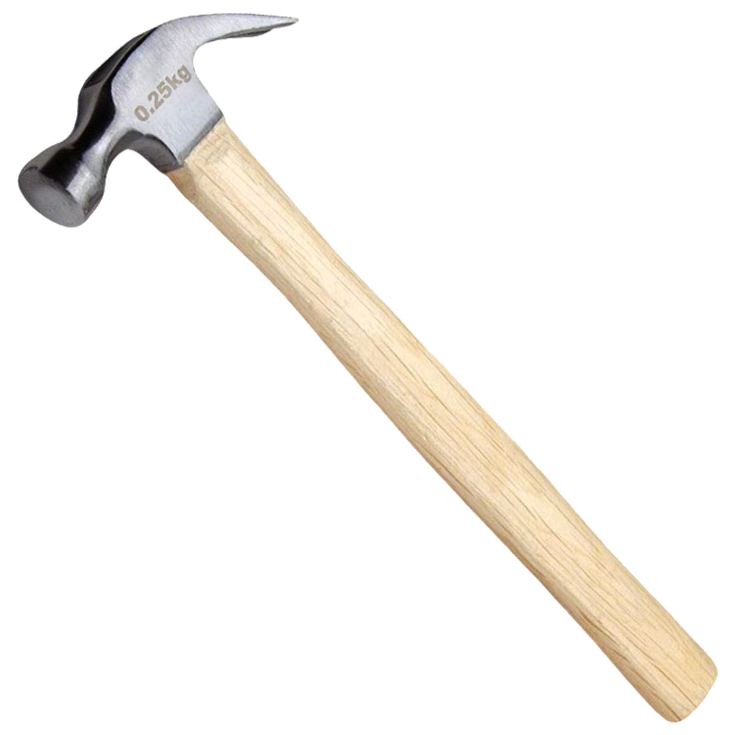 8.8 Ounce Claw Hammer,Forged Carbon Steel Head Small hammer Wood Hammer Solid wood handle claw hammer for Home Repair& DIY