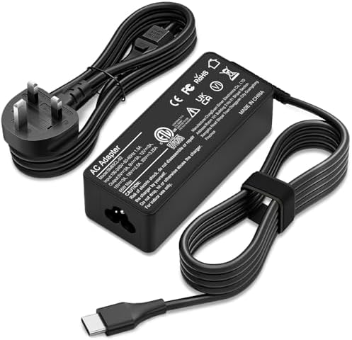 Chargeur USB-C 65W Pour Lenovo Thinkpad - Compatible Dell Et Acer Chromebook