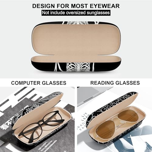 Image of Eyeglasses Case, Hard Shell Protective Case for Glasses, Unisex for Women Men