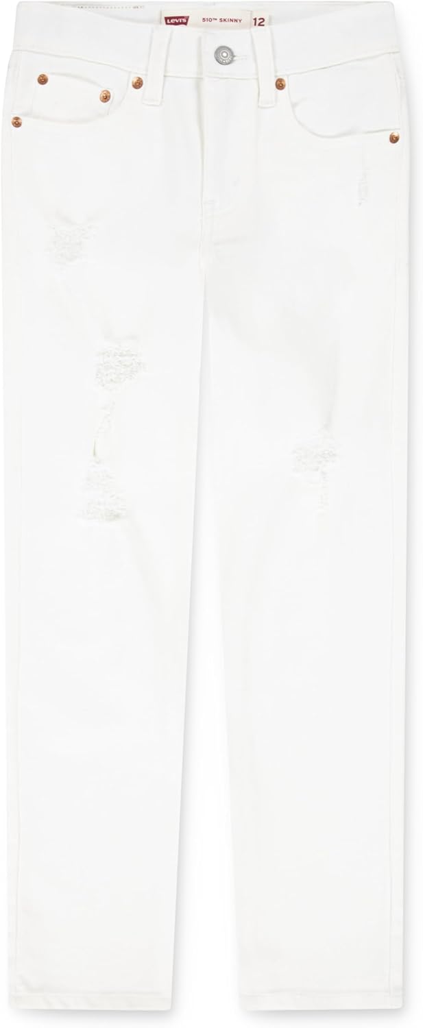 Levi's Boys 510 Skinny Fit Destructed Jeans