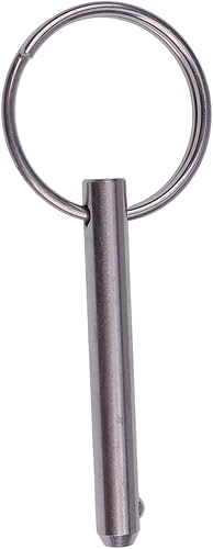 Vista 14 de ZTUOAUMA 4 pines de liberación rápida de inserción simple de 1/4 pulgadas de diámetro, toldo para barco, hardware marino, pasadores superiores