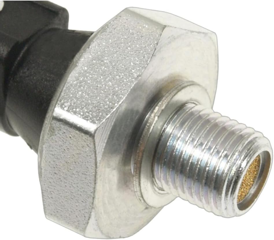 CarLights360 For Porsche Cayenne 2008-2016 Pressure Switch | Aluminum, Plastic | Black, Silver | Socket Connector | Blade Terminal | Female Connector | Oval Connector | For 95560609100, 95560609102