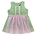 Produktbild Alpenglück Baby-Dirndl aus Baumwolle Gr. 116 I Schönes Mädchen-Dirndl in Grün-Weiß I Kariertes Dirndl für Babys I Kinderdirndl aus Webware I Wunderschöne & Bequeme Kinderbekleidung