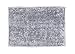CapitanCasa Tappeto Pelo Lungo Shaggy Bagno/Cucina Antiscivolo Microfibra MOD Perla Grigio 50x80 Grigio
