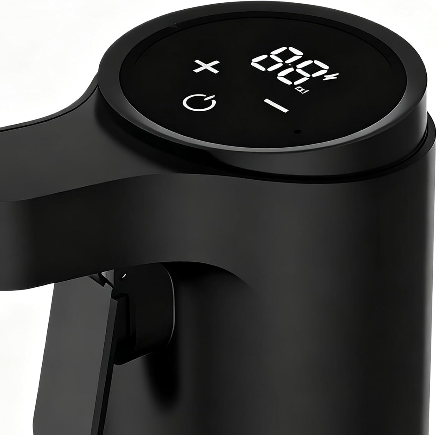 Aérateur Verseur De Vin Électrique | Distributeur d'alcool électrique à écran tactile, 4 modes de versement réglables, aérateur étanche(White)