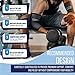 SB SOX Compression Elbow Brace (Pair) – Great Support, Stays in Place – for Tennis Elbow, Tendonitis, Arthritis, Golfers Elbow – Perfect for Weightlifting, Sports, Any Use (Solid Black, Medium)