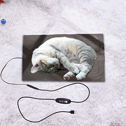 ULTECHNOVO Almofada de Aquecimento Elétrico para Animais de Estimação Cobertor Aquecido para Cães Al