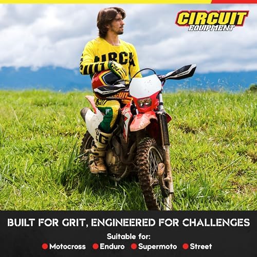 CIRCUIT Equipment PM038-2D7 Handguards Motocross, Green