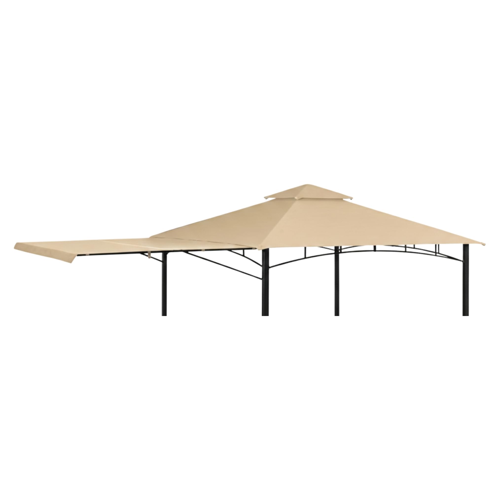 Garden Winds Replacement Canopy Top Cover for ShelterLogic Redwood Awning Gazebo - Riplock 350-picture-34