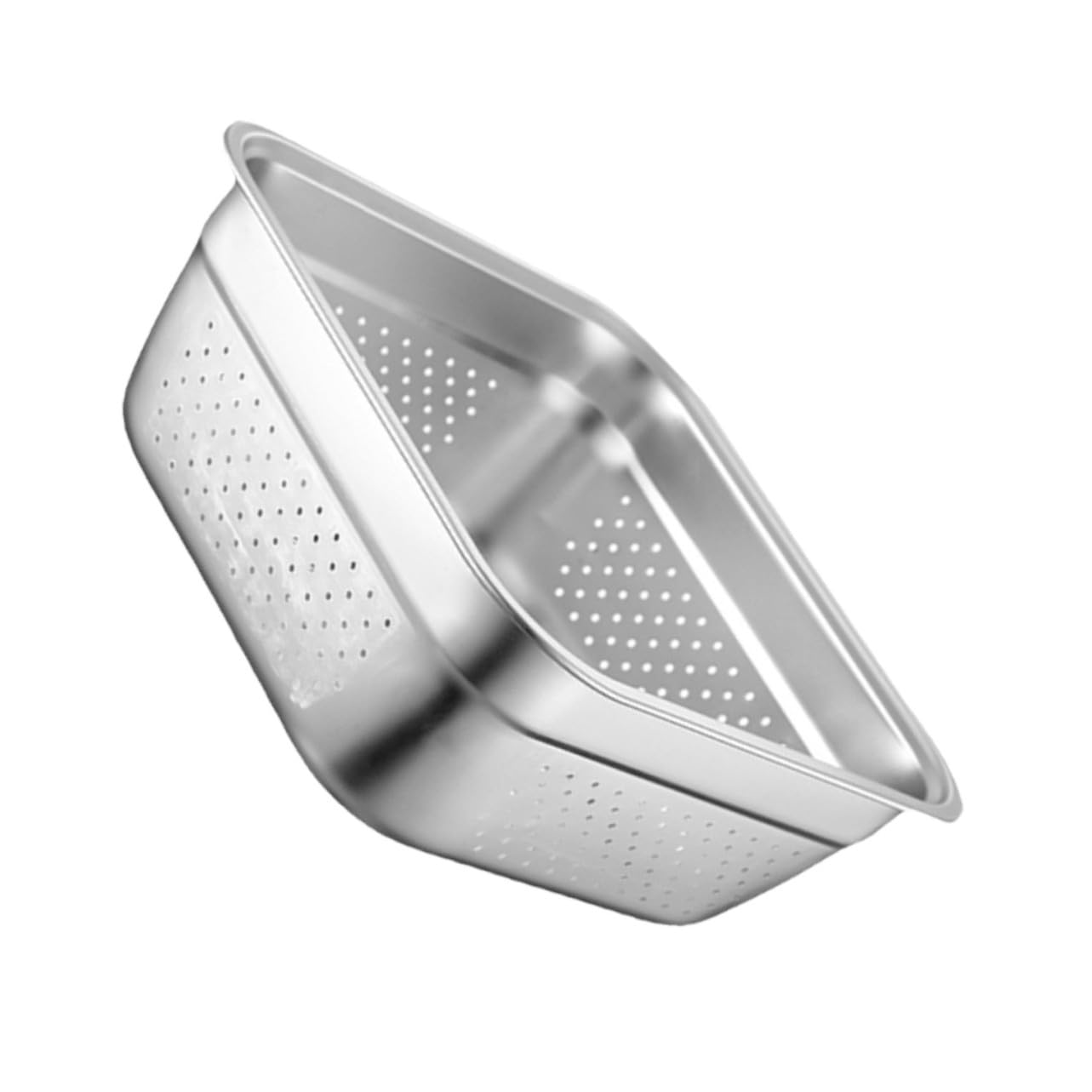 Colino Quadrato in Acciaio Inox Spesso per Cucina e Lavaggio
