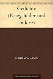 kriegslieder  Gedichte (Kriegslieder und andere)