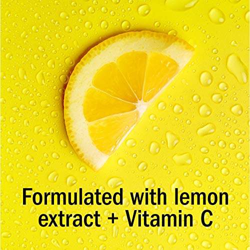 Clean & Clear Lemon Zesty Facial Scrub with Lemon Extract & Vitamin C, buffs & brightens with gentle micro-scrubbies, Oil-Free Vitamin C Face Scrub, 6.7 oz Vitamin C Facial Scrub