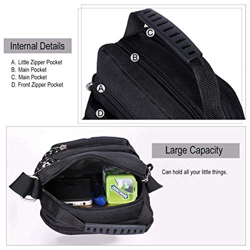 Kl928 Men's Messenger Bag - Crossbody Shoulder Bags Travel Bag Man Purse Casual Sling Pack For Work Business #TOP4