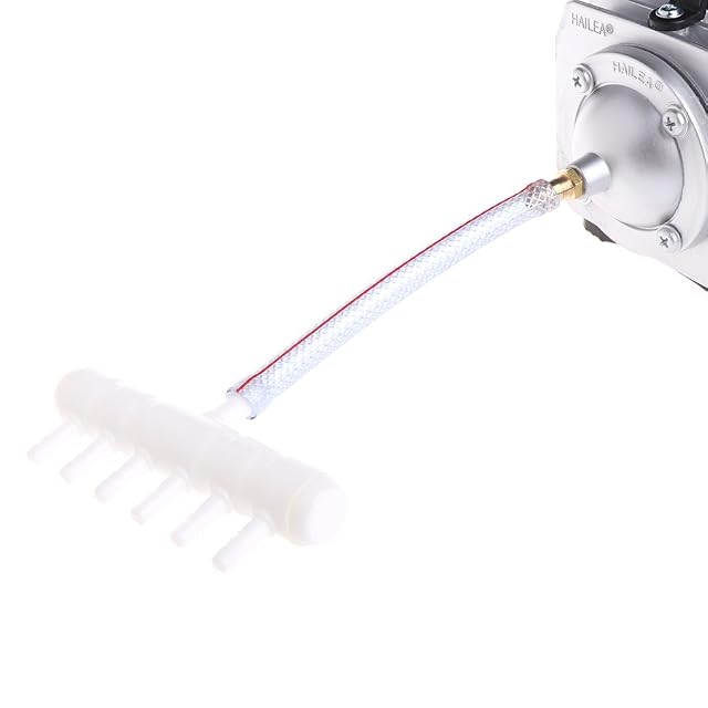 Foto 4 de 8 de JAGETRADE 45W 110V o 220V ACO318 Alto Tanque de Peces Oxígeno Bomba de Aire Compresor Acuario Estanque