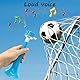 Niuhong 4 Pcs Vuvuzela Tröte Laut Fussball Fanfare Sehr Lautes Tröte Cheerleading Trompete Krachmacher Horn Plastik Trompeten Spielen Fanartikel Tröten Fan Zuschauer Fußballspiel Stadion Trompete