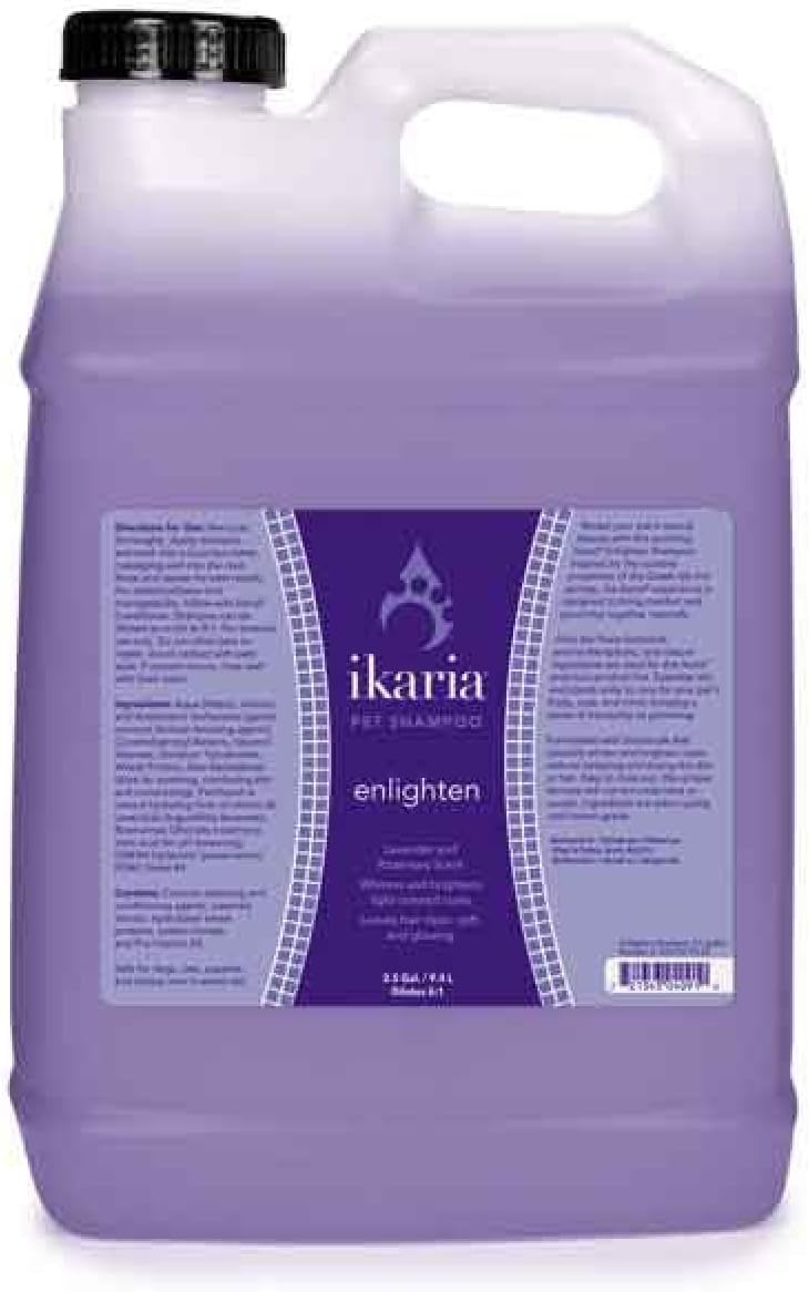 Pro Dog Cat Grooming Shampoos Natural Botanical Ikaria and Spa Inspired 2.5 Gallon (Comfort)