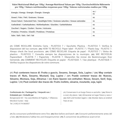 Bongiovanni Bontà Naturali Dehydriertes Zitronenschalenpulver 20 kg
