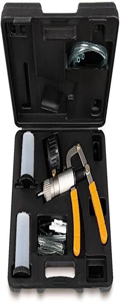 BETA - Tester Pressione e Depressione con Pompa a Vuoto e Accessori, Kit Professionale Spurgo Freni e Diagnosi Motore Auto Officina, 960P