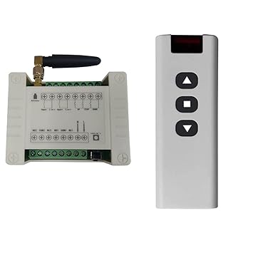 Kaleinavi 12V 24V 36V 10A Remote Control Motor Forward and Reverse Switch Roller Shutter Door gate Motor Lifter Magnetic Valve Drive Control Remote Control