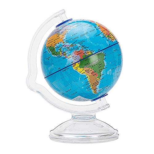 World Globe Swivel and Tilt on Stand with Plastic Base for Children Geographic