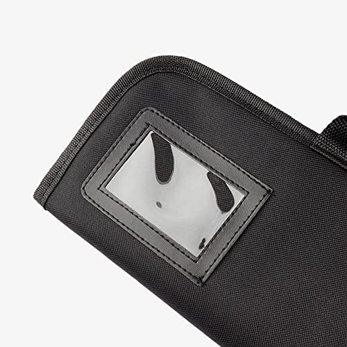 Wessleco Knife Roll, 5-Pocket Chef’s Knife Roll Bag, Knife Bag, Chef Knife Case Nylon Portable Chef Carrying Travel Bag Pouch, Blue(Knives Not Included) #TOP7