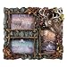 River's Edge Products 3 Picture Deer Frame