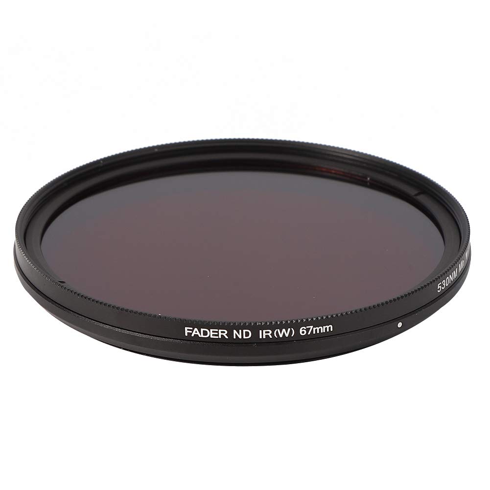 Brrnoo Filtre IR, Filtre Infrarouge 67 mm en Verre Optique et Alliage d'Aluminium pour Photographie IR