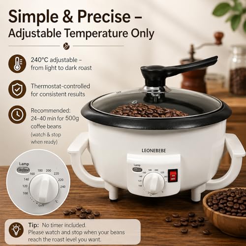 Commercial coffee roaster machine