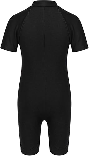 Miniatura 2 de Moily Conjunto de neopreno unisex para niños y niñas con cremallera, protección solar UV, traje de baño