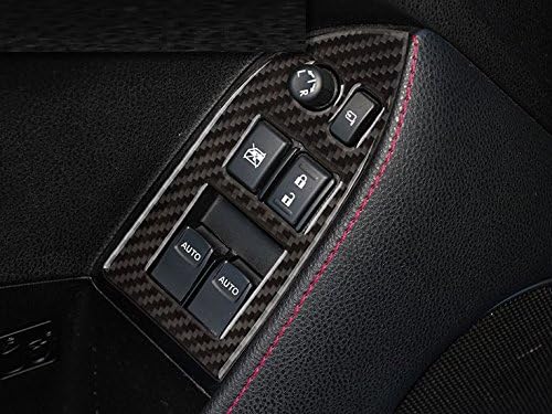 Carbon Fiber Window Control Cover 2PCS for Scion FRS FR-S 2013-2016