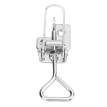 Marine Latch Buckle, 115mm?125mm Adjustable Firm Structure Multifunctional Wear Resistant Fastener for Yacht and Speedboat