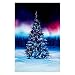 Hoffman Fabrics 0512566 All All Aglow Digital Christmas Tree 30in Panel Borealis,