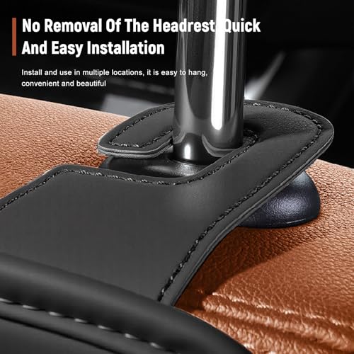 Portavasos para asiento de carro 2 piezas negro miniatura 3