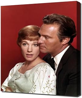 Andrews Julie Sound of Music The 02 - Canvas Print On A Wooden Frame - Perfect Picture For Wall Decoration